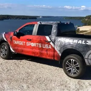 Past winner with truck