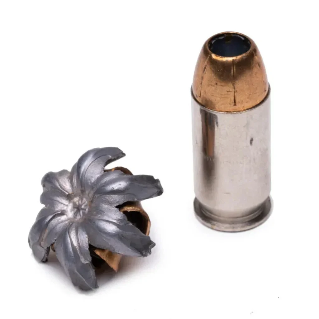 hollow point bullet mushrooming