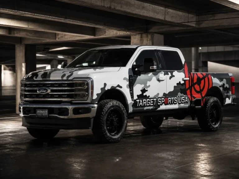 Truck in garage x